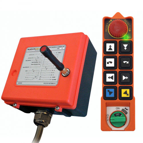无线电遥控器 - L10 series - NUOVA CEVA Automation - 按钮式 / 工业 / 8键