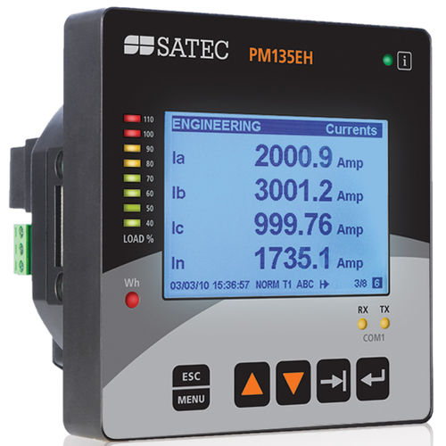 能量计功率计 - PM135EH - SATEC - 频率计 / 万用表 / 数字