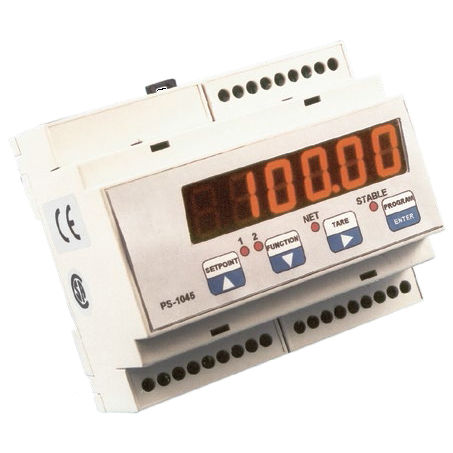 数码称重指示变送器 - PS-104 series - Vishay Nobel Transducers - DIN导轨 / 密封 / 模拟
