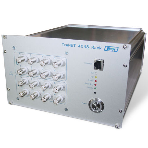 电压数据采集系统 - TraNET FE - Elsys AG - 16通道 / 19" 机架 / 插入式