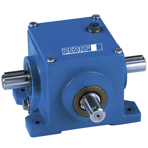 斜齿减速机 - K series - Pfaff Silberblau - 正交 / 实心轴 / 500-1000Nm