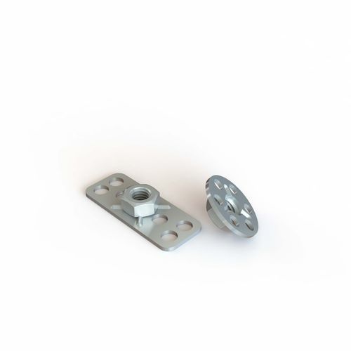 螺母底板螺母 - DRPY series - Specialinsert s.r.l. - 粘贴式 / 模具 / 不锈钢