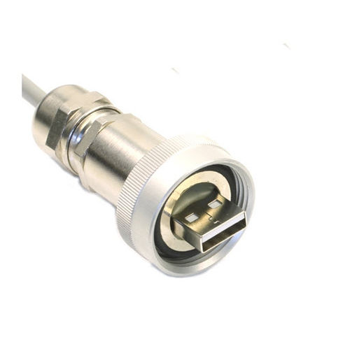USB电缆线束 - KAB-IP67-VM-USB-A-M-1000RK-M25 - ES&S Solutions