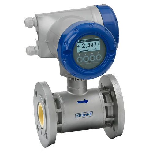电磁流量计 - OPTIFLUX 7300 - KROHNE Messtechnik GmbH/科隆 - 体积 / 用于导电液体 / 用于腐蚀性液体