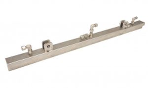 多通道阀组 - TGMA - Sputtering Components - 铝制 / 用于长棒料