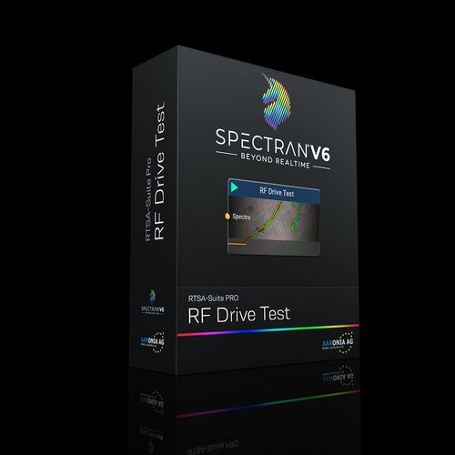 监控软件 - RF Drive Test - Aaronia AG - 测试