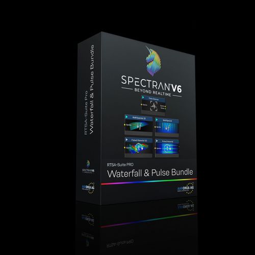 光谱分析软件 - Waterfall & Pulse Bundle - Aaronia AG - 3D