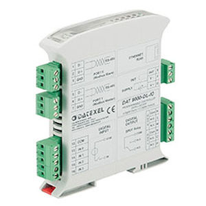 多通路数据采集系统 - DAT9000-DL-IO - DATEXEL SRL - DIN导轨 / 数字 / Modbus RTU 从式