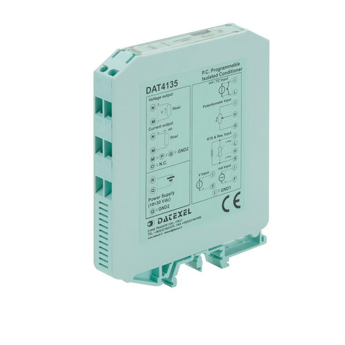 信号变换器 - DAT4235 - DATEXEL SRL - 1 个模拟输入端口 / 1 个模拟出口 / 用于RTD传感器