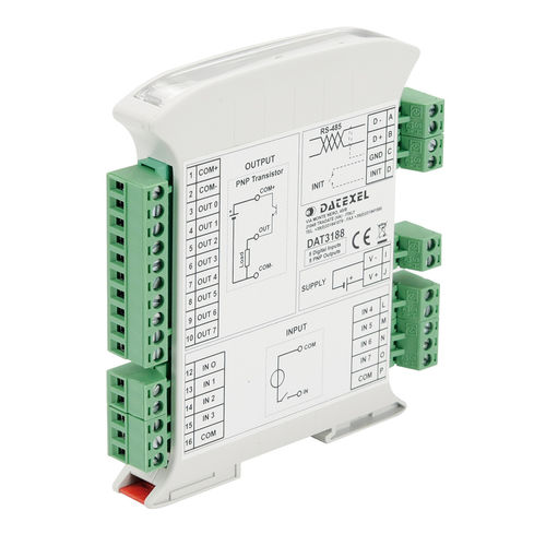 数字I/O模块 - DAT3188-4 - DATEXEL SRL - RS-485 / MODBUS / 4路数字输出