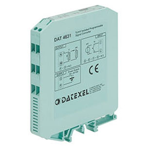 电压/电流变换器 - DAT4631-B - DATEXEL SRL - 配线架 / 双层绝缘 / 1 个模拟输入端口