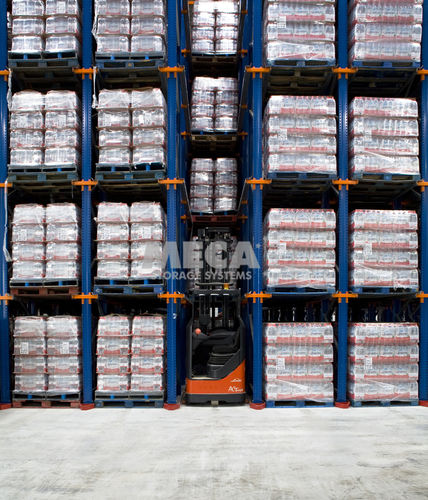存储仓库货架 - MECA STORAGE SYSTEMS - 穿梭车 / 紧凑型 / 重载
