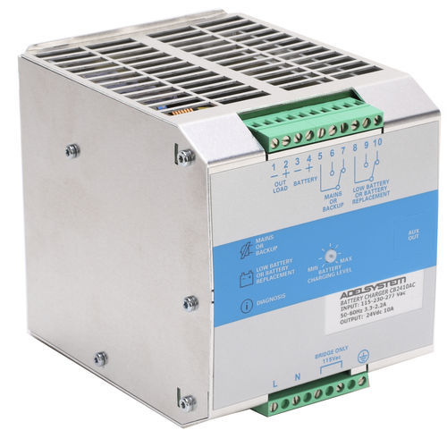 开关式电池充电器 - CB2410AC - ADELSYSTEM - 用于AGV / 用于配电 / 门禁