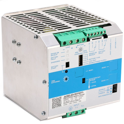 自动电池充电器 - CB122410A - ADELSYSTEM - 用于AGV / 用于配电 / 门禁