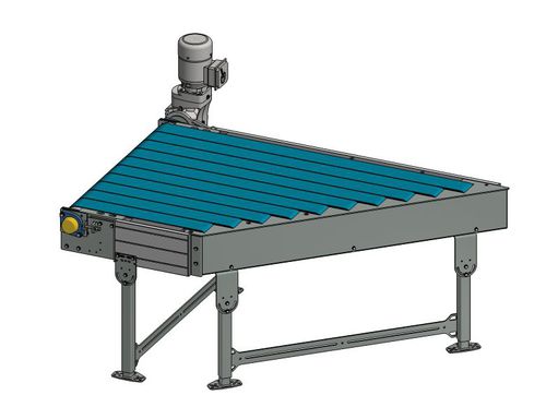 带状光面皮带输送机 - TS 6260 - Transnorm System GmbH - 转运 / 用于放电 / 送料