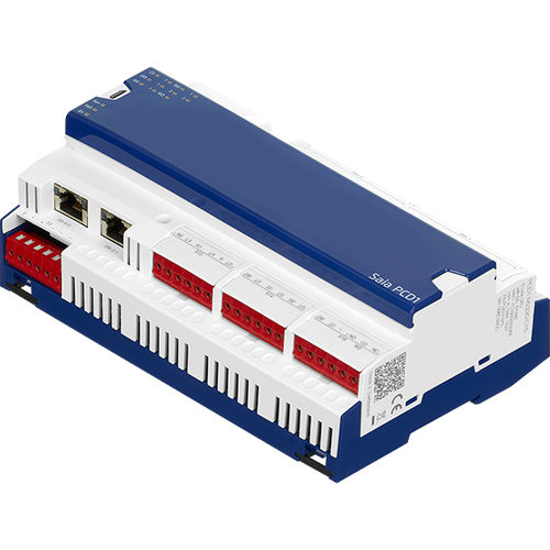 DIN导轨可编程控制器 - Saia PCD1 E-Line series - Saia Burgess Controls ( SBC ) - 紧凑型 / 内置I/O / 带有可扩展 I/O 卡