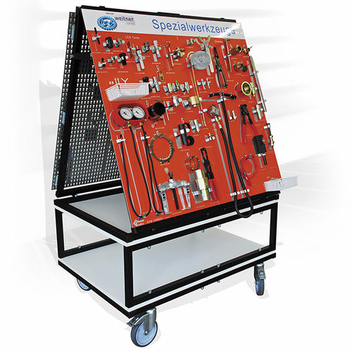 工具放置架推车 - WW-TSS-MRD-1000 - Werner Weitner GmbH - 存储 / 孔板式
