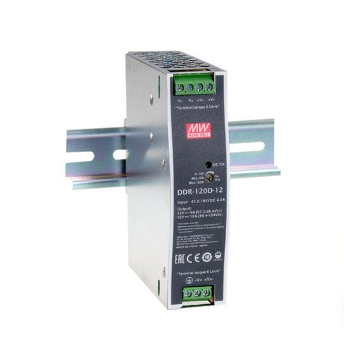 DC/DC变流器 / 输入电压范围2:1 - DDR-120A-24 - Sunpower UK - 大功率 / DIN导轨 / EN50155