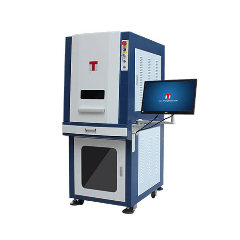 光纤激光打标机 - Shenzhen triumph industrial co.,ltd - 落地式 / 用于首饰制造 / 用于电子元件