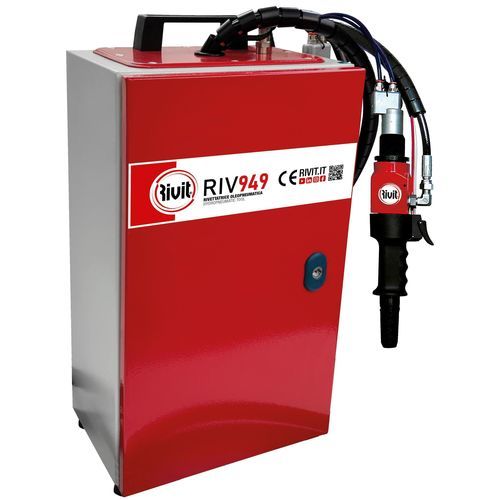 液压气动铆钉枪 - RIV949 - RIVIT - 用于单向铆钉 / 带控制器