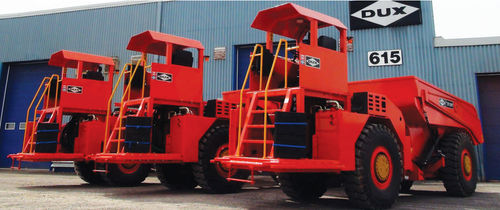 铰接矿用自卸车 - DT-20T - DUX MACHINERY CORPORATION - 电动 / 地下