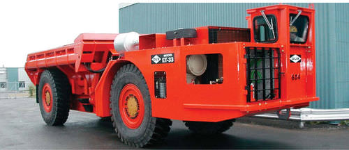 铰接矿用自卸车 - ET-33 - DUX MACHINERY CORPORATION - 电动 / 地下矿 / 伸缩