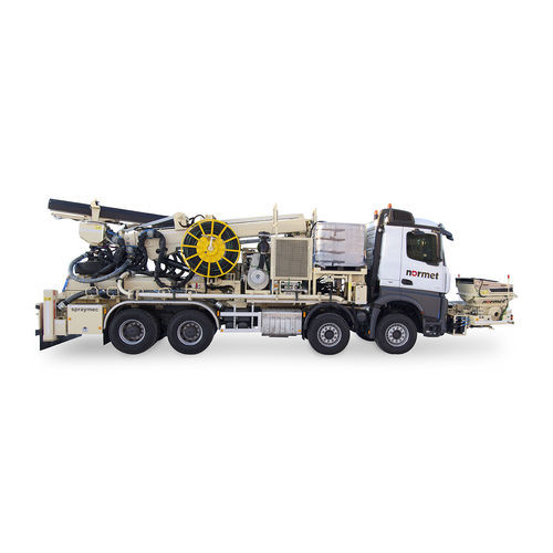 隧道钻孔车 - SPRAYMEC NORRUNNER 140 DVC - Normet - 电动 / 履带式