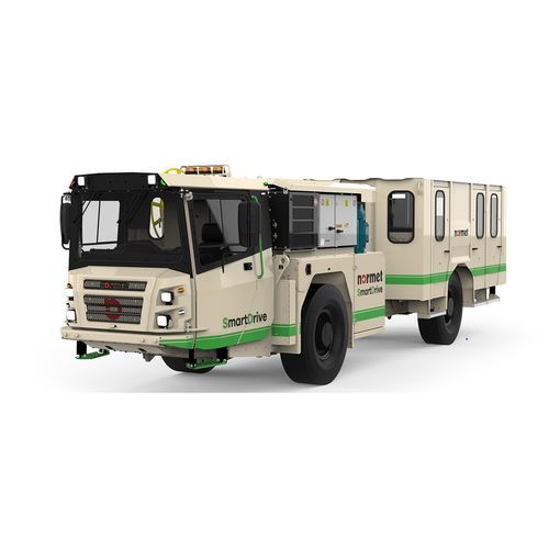 载客车 - UTIMEC MF 205 PER SD - Normet - 地下矿 / 用于隧道钻孔 / 电动