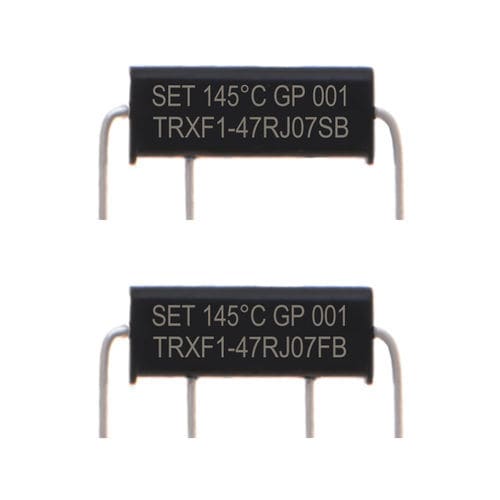 绕线电阻 - TRXF1 series - Xiamen SET electronics Co.,Ltd - 防止电流过载 / 集成式 / 通孔