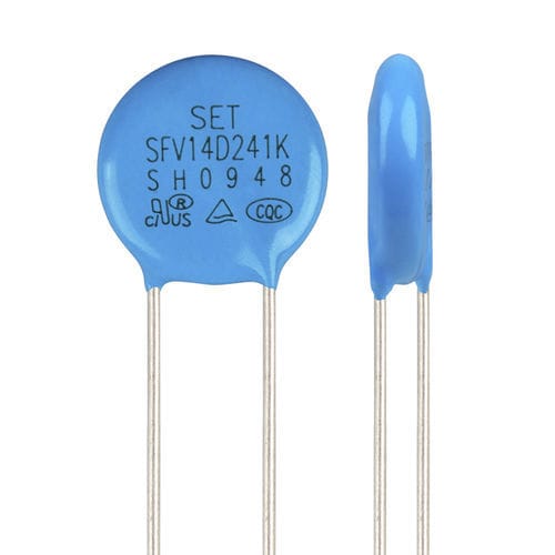 氧化金属压敏电阻 - SFV14D series - Xiamen SET electronics Co.,Ltd - MOV