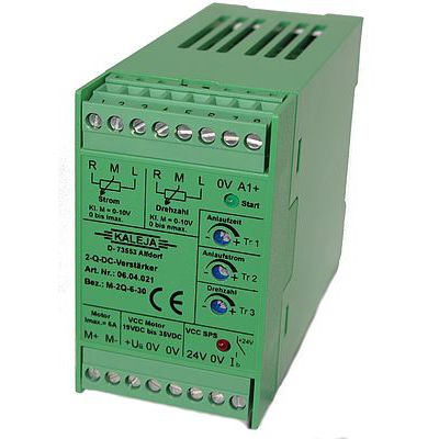 电刷电机调速器 - M-2Q-6-30 - KALEJA GmbH - 直流 / 模拟输入 / 数字输入