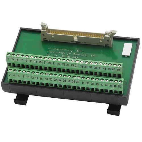 带状电缆数据传输模块 - USV-F-50 - KALEJA GmbH - 带螺钉式接线端子 / DIN导轨