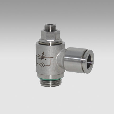 容积式流量调节器 - MRFX SST  - METAL WORK/麦特沃克 - 气动 / 紧凑型 / 不锈钢