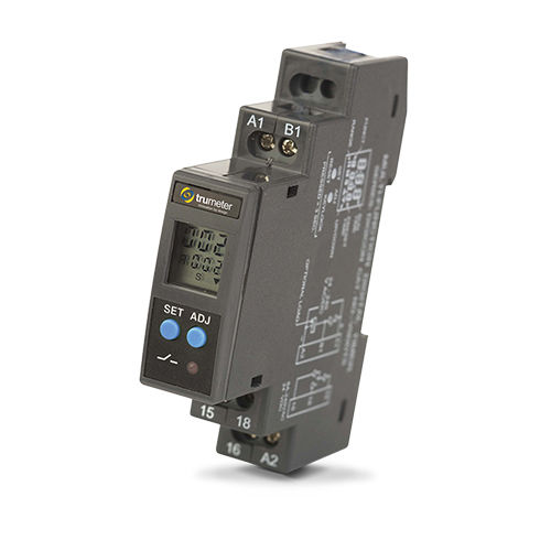 数字时间继电器 - 7954   - TRUMETER - 多功能 / DIN导轨 / LCD 显示屏