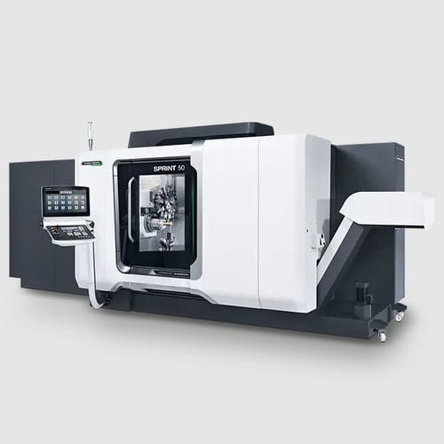 CNC数控车削加工中心 - SPRINT 50 - DMG MORI/德马吉森精机 - 4轴 / VDI 25 / 12工具