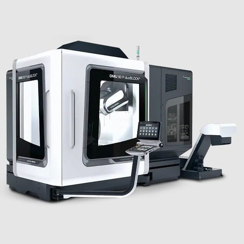 数控车削铣削中心 - DMU 80 P (FD) duoBLOCK - DMG MORI - 通用 / 5轴 / 机轴式