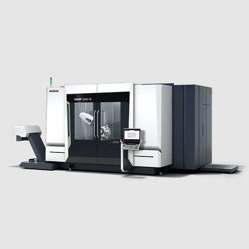 数控车削铣削中心 - DMF 200|8 (FD) - DMG MORI - 通用 / 5轴 / 机轴式