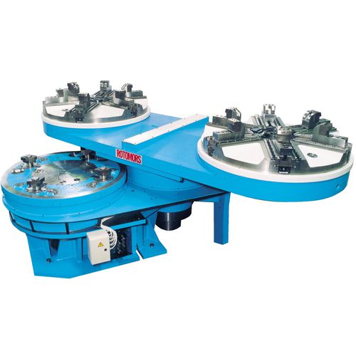 加工中心货盘装载码垛系统 - VL2 - ROTOMORS - 用于车床 / 加工中心用 / 立式运行