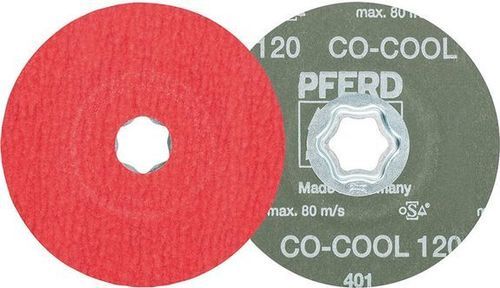 纤维砂盘 - CC-FSCO-cool - PFERD - 用于磨削 / 去毛刺 / 用于打磨