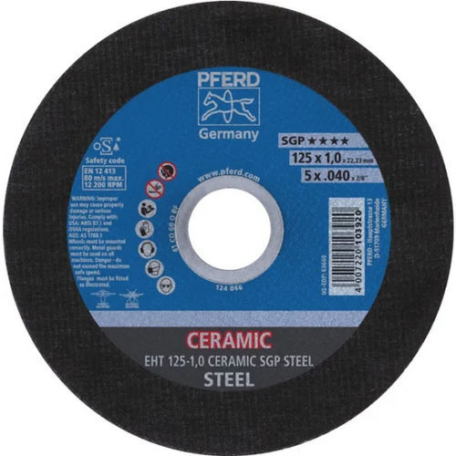 金属切削盘 - SGP - PFERD - 用于钢材 / 用于角磨机 / 用于便携式机器