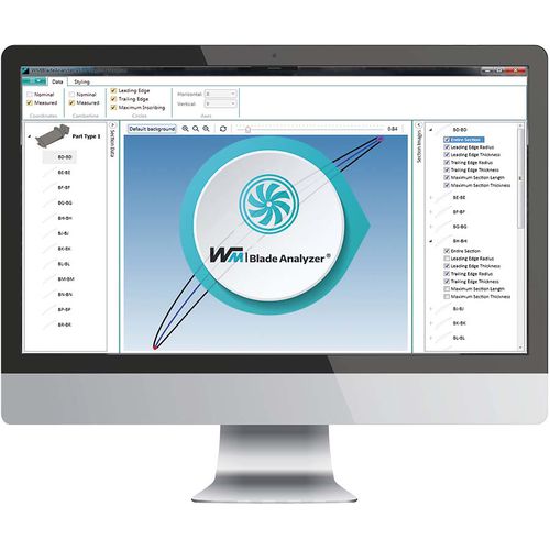 分析软件 - WM | Blade Analyzer - WENZEL Group - 测量 / 创建制作用 / 流程