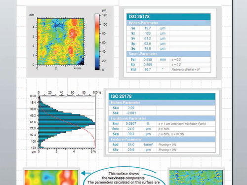 分析软件 - Waveline Map - JENOPTIK Industrial Metrology Germany GmbH - 图像 / 定位 / 计量学