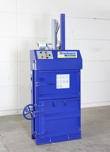 纸板箱打包压缩机 - BalePress 4 - Strautmann Umwelttechnik - 用于纸张 / 垂直 / 前开式