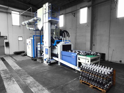 带式抛丸机 - NTOR - TURBOTECNICA - 用于金属 / 连续