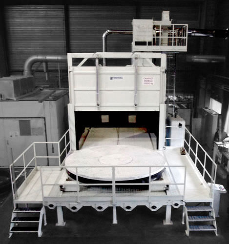 旋转台式抛丸机 - Bogie - TURBOTECNICA - 用于金属