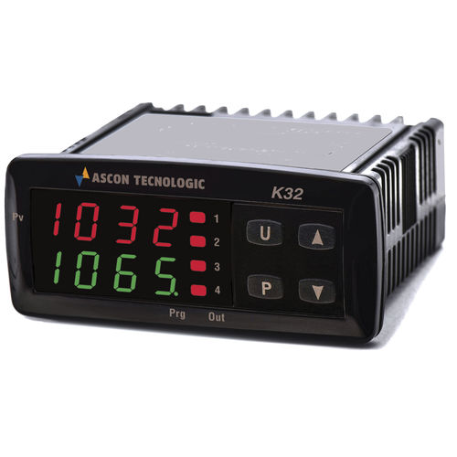 数字温度调节器 - K32 - ASCON TECNOLOGIC - LED双显 / PID / 可编程