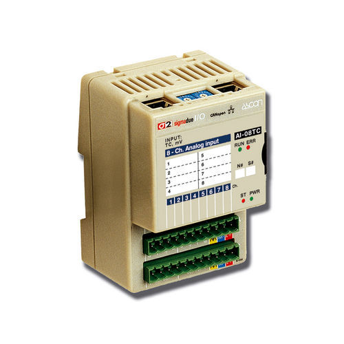模拟I/O模块 - AI-08HL - ASCON TECNOLOGIC - CANopen / ModBUS RTU / 8路模拟输入
