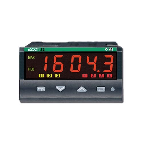 工艺流程指示器 - J3 - ASCON TECNOLOGIC - 通用 / 5位显示 / 面板型