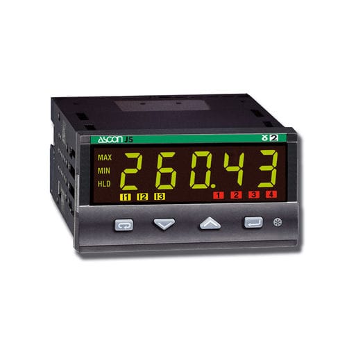 工艺流程指示器 - J5 - ASCON TECNOLOGIC - 压力 / 载荷 / 5位显示