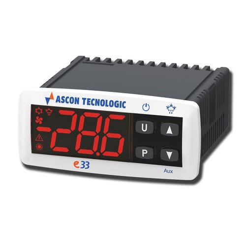 数字温控器 - E33 - ASCON TECNOLOGIC - IP65 / 供暖 / 制冷